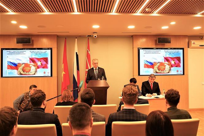 Conmemoran 73 aniversario de relaciones Vietnam-Rusia ảnh 1 Conmemoran 73 aniversario de relaciones Vietnam-Rusia ảnh 1