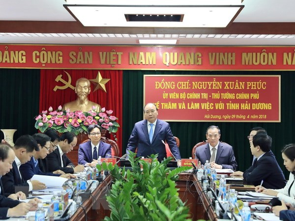 Premier insta a provincia norteña de Hai Duong a convertirse en centro industrial ảnh 1 Premier insta a provincia norteña de Hai Duong a convertirse en centro industrial ảnh 1