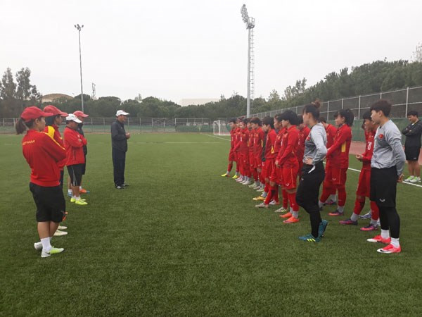 Vietnam con la mira en lo alto de Copa Asiática de fútbol femenino ảnh 1 Vietnam con la mira en lo alto de Copa Asiática de fútbol femenino ảnh 1