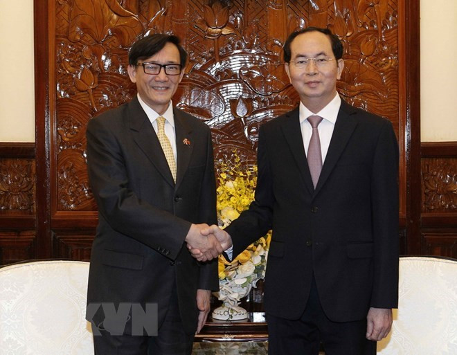 Presidente de Vietnam promete alfombra roja para inversores de Tailandia ảnh 1 Presidente de Vietnam promete alfombra roja para inversores de Tailandia ảnh 1