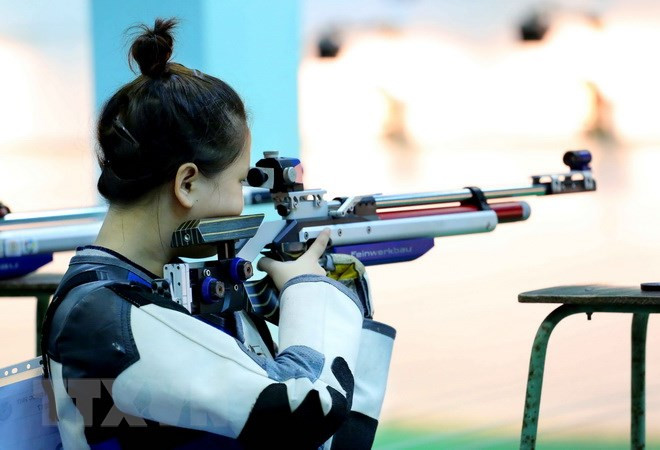 Vietnam se prepara para conquistar medallas en competencia de tiro continental ảnh 1 Vietnam se prepara para conquistar medallas en competencia de tiro continental ảnh 1