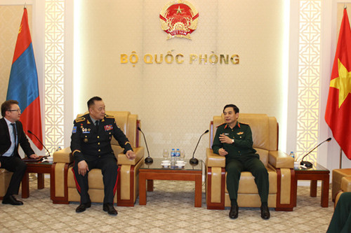 Vietnam y Mongolia acuerdan incrementar los nexos en defensa ảnh 1 Vietnam y Mongolia acuerdan incrementar los nexos en defensa ảnh 1