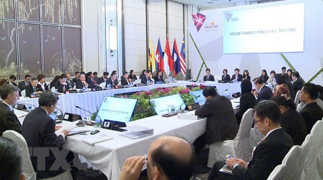 Inauguran en Singapur XXII Reunión de Ministros de Finanzas de ASEAN ảnh 1 Inauguran en Singapur XXII Reunión de Ministros de Finanzas de ASEAN ảnh 1