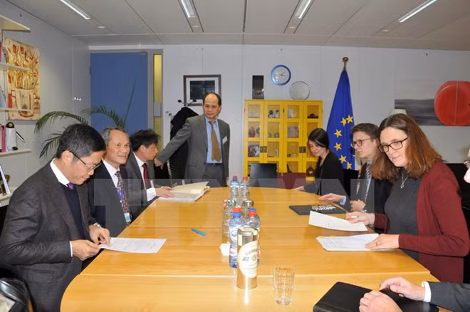 Vietnam y UE esforzados para acelerar conclusión de TLC bilateral ảnh 1 Vietnam y UE esforzados para acelerar conclusión de TLC bilateral ảnh 1