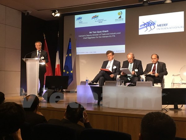 Vietnam y Unión Europea podrían firmar TLC en 2018 ảnh 1 Vietnam y Unión Europea podrían firmar TLC en 2018 ảnh 1