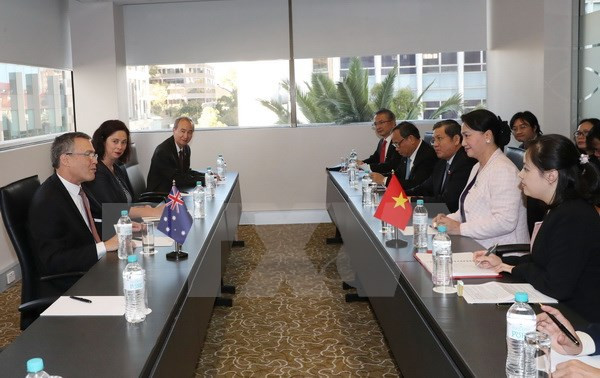 Presidenta del Parlamento vietnamita invita a inversión australiana en minería y construcción naval ảnh 1 Presidenta del Parlamento vietnamita invita a inversión australiana en minería y construcción naval ảnh 1