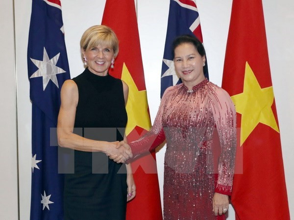 Visitas a Singapur y Australia de presidenta parlamentaria materializan objeivos de relaciones exteriores de Vietnam ảnh 1 Visitas a Singapur y Australia de presidenta parlamentaria materializan objeivos de relaciones exteriores de Vietnam ảnh 1