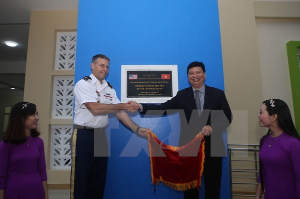 Comando del Pacífico de Estados Unidos financia jardín de infantes en provincia vietnamita ảnh 1 Comando del Pacífico de Estados Unidos financia jardín de infantes en provincia vietnamita ảnh 1