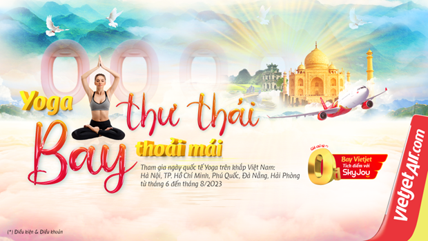 Pasajeros obtienen mejor salud con cada viaje aéreo de Vietjet ảnh 1 Pasajeros obtienen mejor salud con cada viaje aéreo de Vietjet ảnh 1