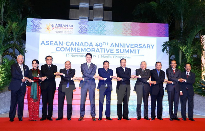 [Fotos] Actividades de premier Xuan Phuc en Manila ảnh 4