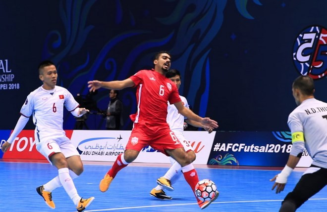 Equipo de fútbol de sala de Vietnam derrotó a Bahréin en campeonato asiático ảnh 1 Equipo de fútbol de sala de Vietnam derrotó a Bahréin en campeonato asiático ảnh 1