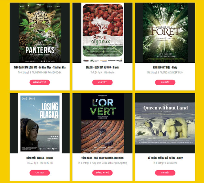 España promueve conservación de naturaleza en Vietnam mediante Festival de cine ảnh 1 España promueve conservación de naturaleza en Vietnam mediante Festival de cine ảnh 1