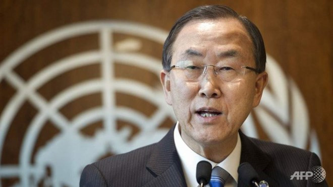 Ban Ki-moon llama a partes concernientes en Mar del Este a respetar leyes globales ảnh 1 Ban Ki-moon llama a partes concernientes en Mar del Este a respetar leyes globales ảnh 1