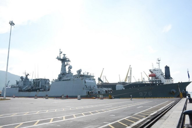 Destructor surcoreano visita ciudad centrovietnamita de Da Nang ảnh 1 Destructor surcoreano visita ciudad centrovietnamita de Da Nang ảnh 1