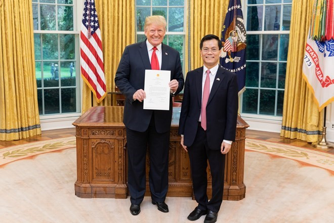 Presidente Trump elogió el desarrollo de asociación integral Vietnam-EE. UU. ảnh 1
