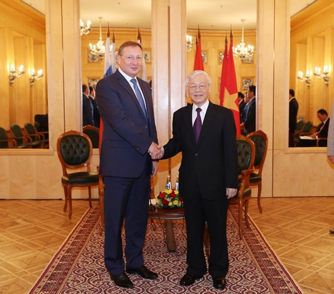 Visita de Phu Trong abre nuevos horizontes en la cooperación entre Vietnam y Rusia ảnh 1 Visita de Phu Trong abre nuevos horizontes en la cooperación entre Vietnam y Rusia ảnh 1