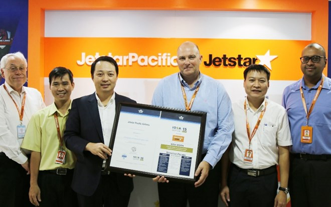 Aerolínea Jetstar Pacific recibe certificado de seguridad operacional internacional ảnh 1 Aerolínea Jetstar Pacific recibe certificado de seguridad operacional internacional ảnh 1