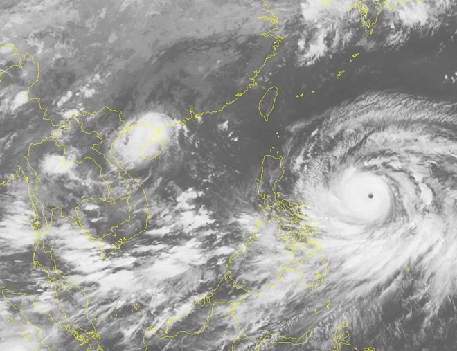 Pronostican intensas lluvias en Vietnam debido al supertifón Mangkhut ảnh 1