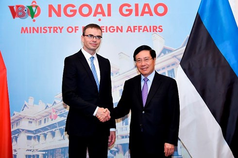 Vietnam y Estonia concretan medidas para viabilizar sus nexos ảnh 1 Vietnam y Estonia concretan medidas para viabilizar sus nexos ảnh 1