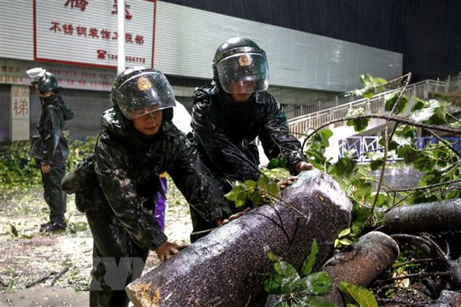 Tifón Mangkhut deja grandes pérdidas humanas y económicas en Filipinas, China y Hong Kong ảnh 1