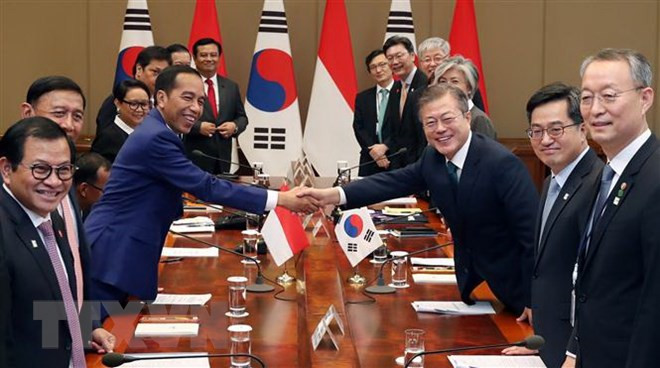 Corea del Sur e Indonesia prometen esfuerzos para reforzar su asociación estratégica ảnh 1 Corea del Sur e Indonesia prometen esfuerzos para reforzar su asociación estratégica ảnh 1