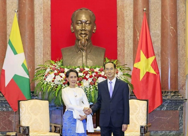 Vietnam atesora la amistad tradicional con Myanmar, afirma presidente ảnh 1 Vietnam atesora la amistad tradicional con Myanmar, afirma presidente ảnh 1
