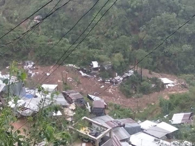 Al menos 30 mineros mueren en alud de tierra en Filipinas debido al tifón Mangkhut ảnh 1 Al menos 30 mineros mueren en alud de tierra en Filipinas debido al tifón Mangkhut ảnh 1