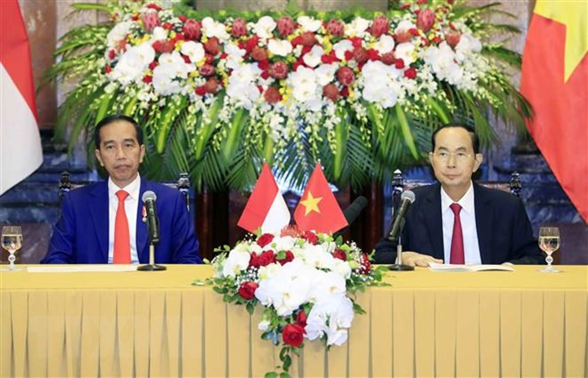 Vietnam e Indonesia firman diversos documentos de cooperación ảnh 1 Vietnam e Indonesia firman diversos documentos de cooperación ảnh 1
