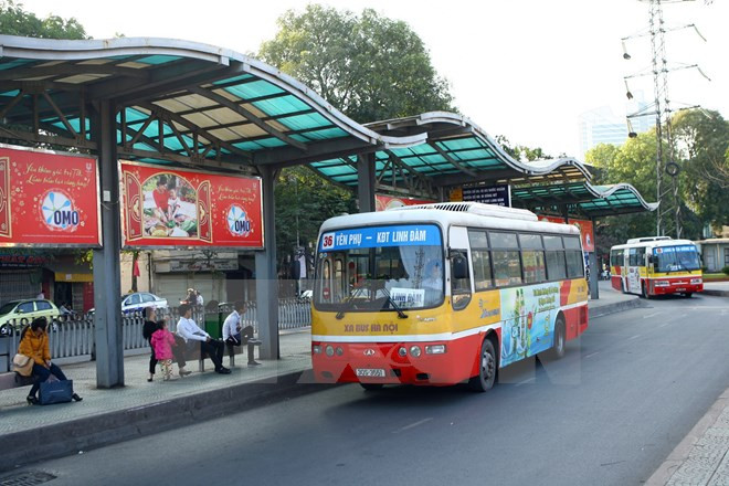 Hanoi: Esfuerzos por mejorar servicio de transporte público ảnh 1 Hanoi: Esfuerzos por mejorar servicio de transporte público ảnh 1