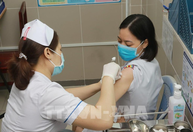Comienza en Ciudad Ho Chi Minh segunda fase de vacunación contra el COVID-19 ảnh 1 Comienza en Ciudad Ho Chi Minh segunda fase de vacunación contra el COVID-19 ảnh 1