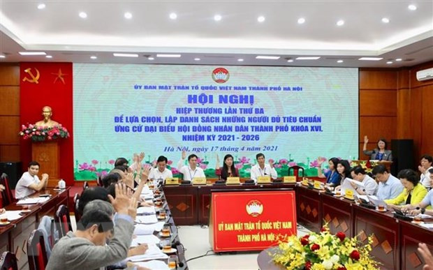 Ciudad Ho Chi Minh y Hanoi eligen a representantes para próximas elecciones ảnh 2 Ciudad Ho Chi Minh y Hanoi eligen a representantes para próximas elecciones ảnh 2