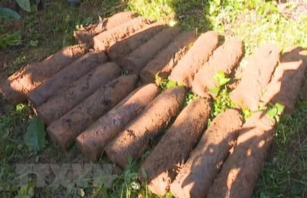 Desmantelan depósito de bombas remanentes de guerra en provincia vietnamita ảnh 1
