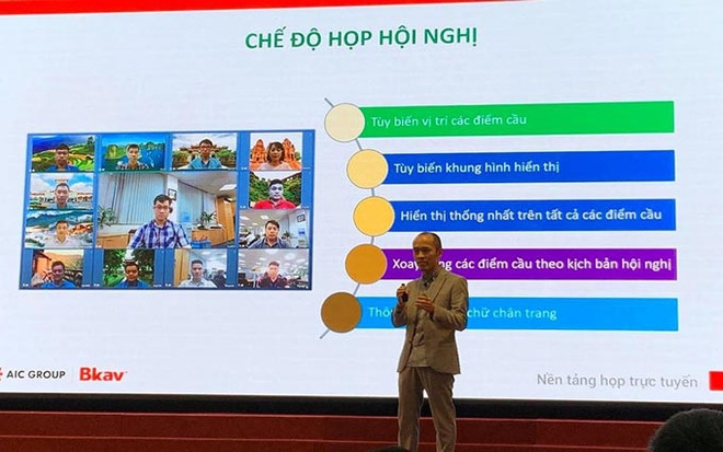 Lanzan eMeeting, plataforma de conferencia en línea "hecha en Vietnam" ảnh 1 Lanzan eMeeting, plataforma de conferencia en línea "hecha en Vietnam" ảnh 1