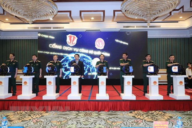 Inauguran portal de servicios públicos del Ministerio de Defensa de Vietnam ảnh 1 Inauguran portal de servicios públicos del Ministerio de Defensa de Vietnam ảnh 1