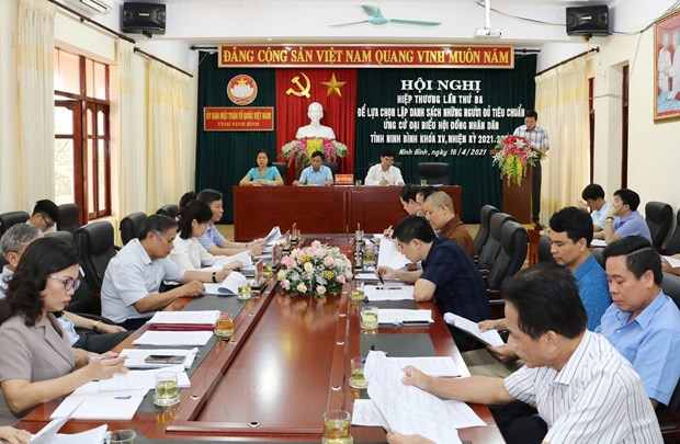 Seleccionan candidatos para próximas elecciones en Vietnam ảnh 1 Seleccionan candidatos para próximas elecciones en Vietnam ảnh 1