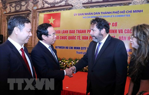 Ciudad Ho Chi Minh refuerza la cooperación con socios extranjeros ảnh 1 Ciudad Ho Chi Minh refuerza la cooperación con socios extranjeros ảnh 1