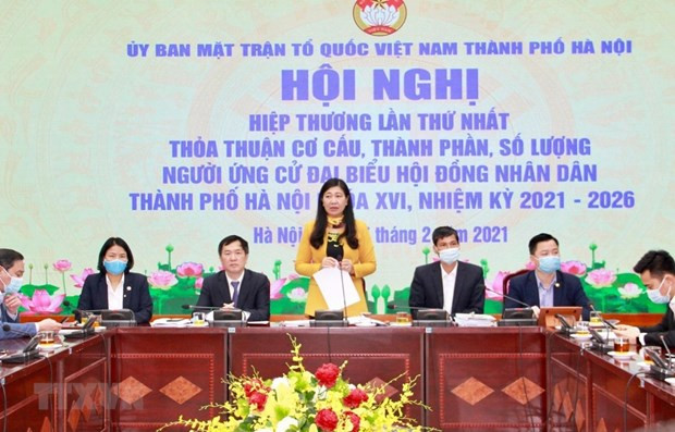 Presentan expedientes de candidatos de Hanoi a la Asamblea Nacional de XV legislatura ảnh 1 Presentan expedientes de candidatos de Hanoi a la Asamblea Nacional de XV legislatura ảnh 1