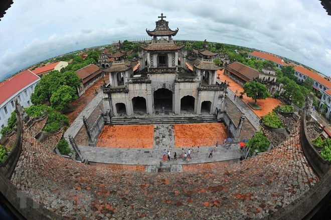 [Foto] Catedral de piedra Phat Diem en Ninh Binh ảnh 1