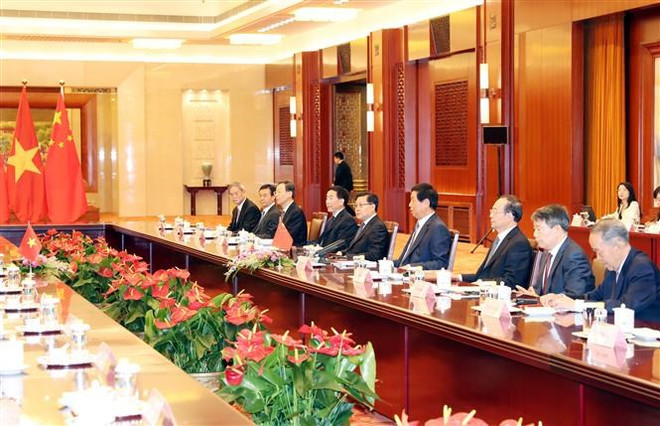 [Fotos] Continúa presidenta del parlamento de Vietnam su visita a China ảnh 4