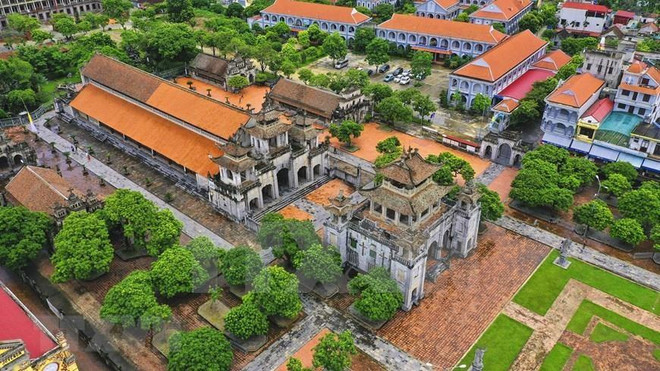 [Foto] Catedral de piedra Phat Diem en Ninh Binh ảnh 2