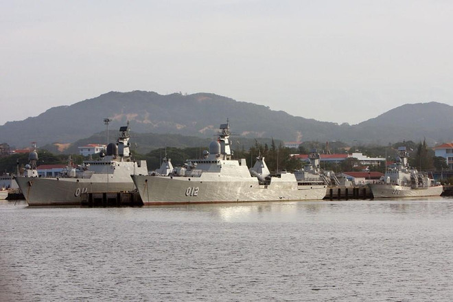 [Fotos] Fuerzas marinas vietnamitas, listas para defender soberanía nacional ảnh 10