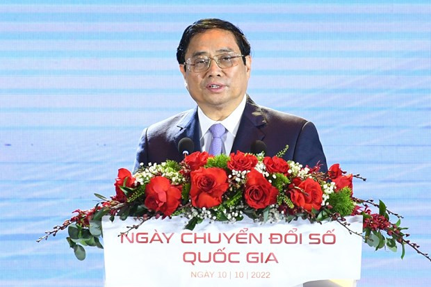 Premier vietnamita resalta beneficios de transformación digital para pobladores y empresas ảnh 2  Premier vietnamita resalta beneficios de transformación digital para pobladores y empresas ảnh 2