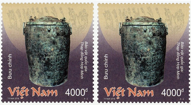 Vietnam publica colección de sellos de correo sobre tesoros nacionales ảnh 1 Vietnam publica colección de sellos de correo sobre tesoros nacionales ảnh 1