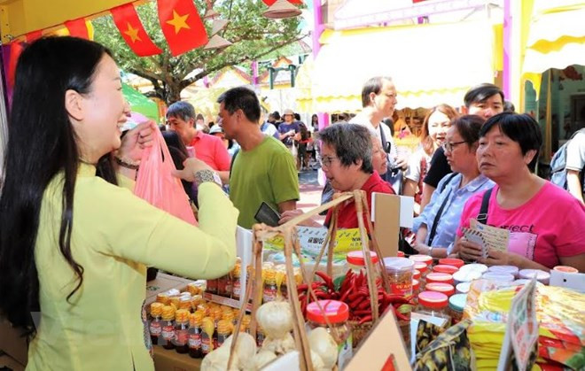 Platos vietnamitas deleitan al público en VII Feria Internacional de Gastronomía Hong Kong ảnh 1 Platos vietnamitas deleitan al público en VII Feria Internacional de Gastronomía Hong Kong ảnh 1