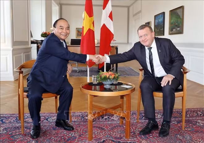 Vietnam y Dinamarca emiten declaración conjunta ảnh 1