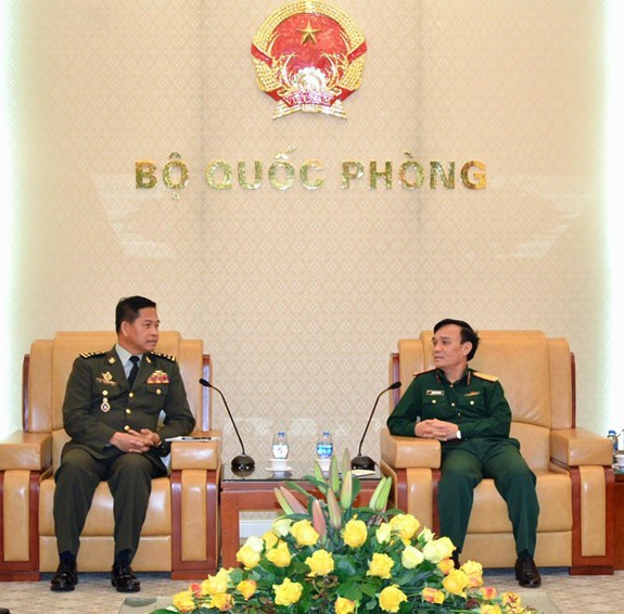 Ejércitos de Vietnam y Camboya promueven cooperación en comunicación ảnh 1 Ejércitos de Vietnam y Camboya promueven cooperación en comunicación ảnh 1