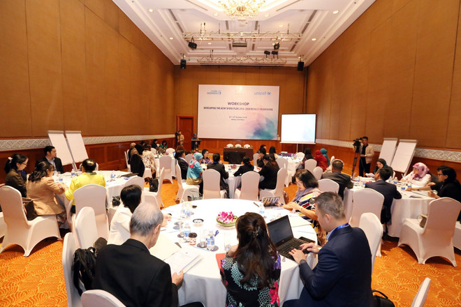Países de ASEAN deliberan en Hanoi medidas para impulsar labores de protección de mujeres y niños ảnh 1 Países de ASEAN deliberan en Hanoi medidas para impulsar labores de protección de mujeres y niños ảnh 1