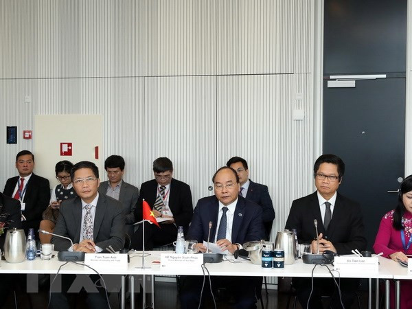 Premier de Vietnam dialoga con empresas danesas ảnh 1 Premier de Vietnam dialoga con empresas danesas ảnh 1