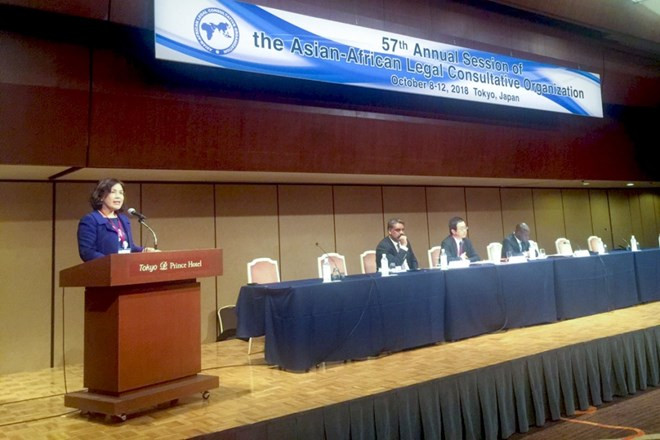 Vietnam asiste a reunión de Organización Consultiva Jurídica Asiático-Africana ảnh 1 Vietnam asiste a reunión de Organización Consultiva Jurídica Asiático-Africana ảnh 1