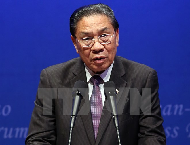 Vietnam felicita a exlíder partidista laosiano por cumpleaños ảnh 1 Vietnam felicita a exlíder partidista laosiano por cumpleaños ảnh 1